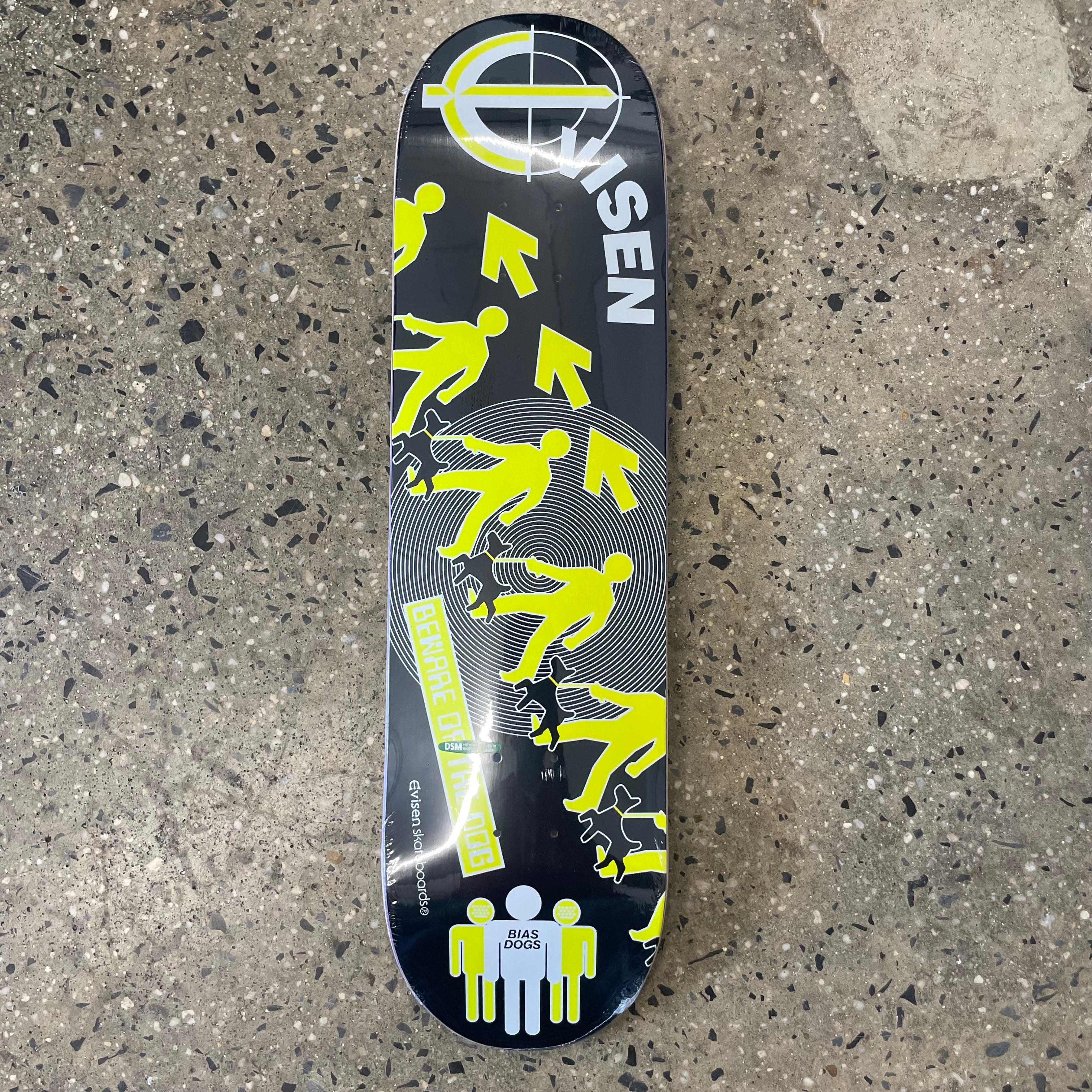 Evisen Beware of The Dog Skateboard Deck - Labor Skateboard Shop