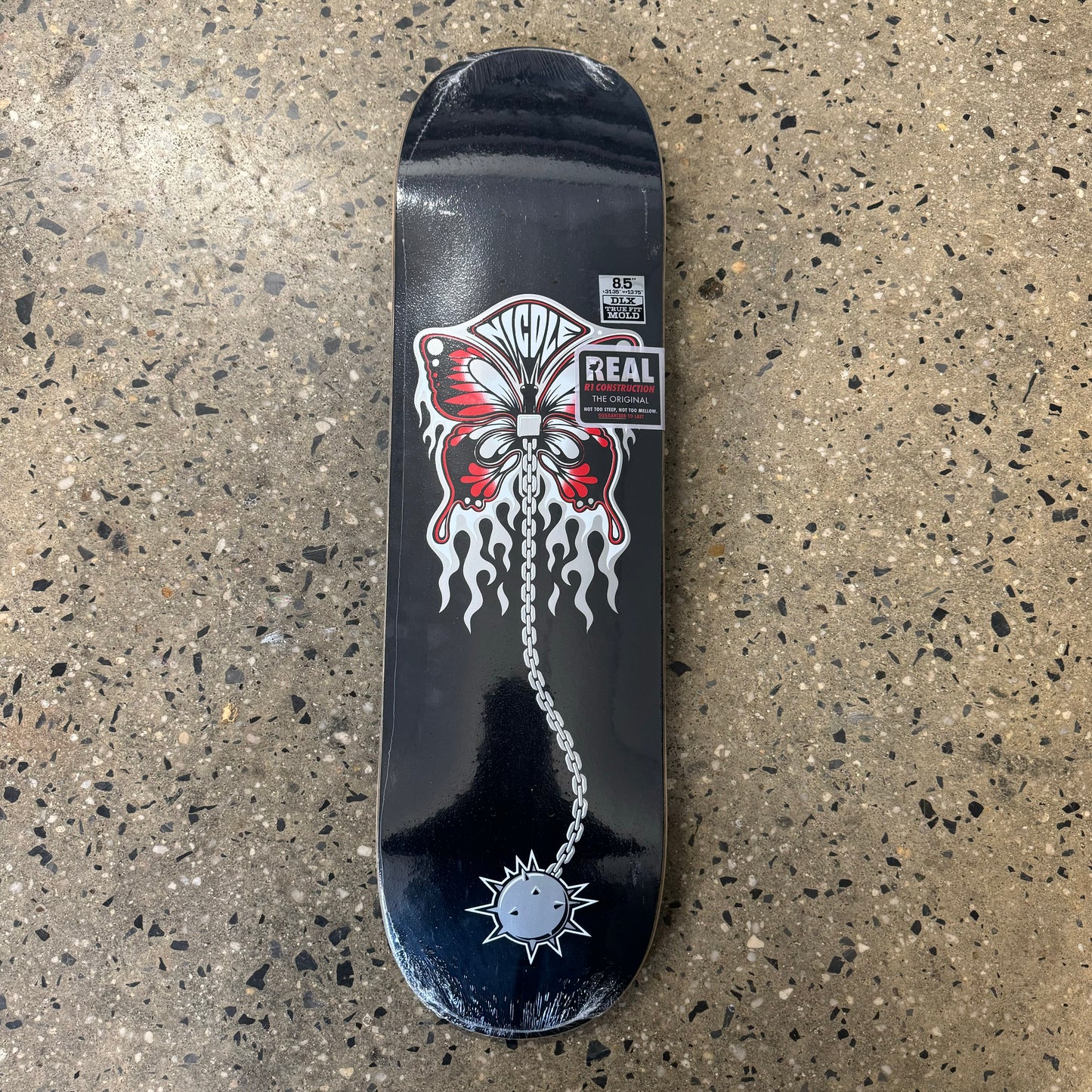 Real Nicole Hause Unchained Skateboard Deck - True Fit