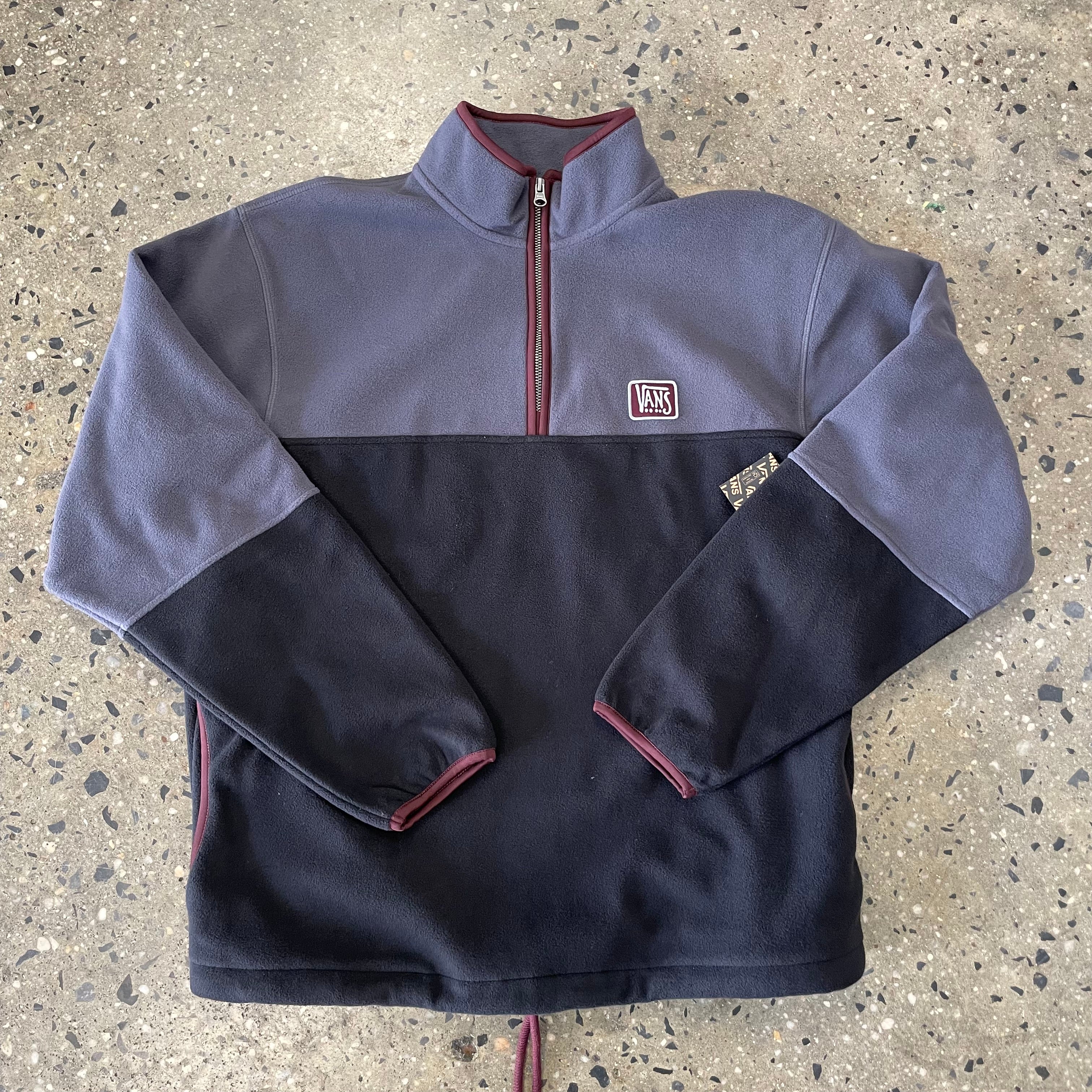 Vans half zip sale