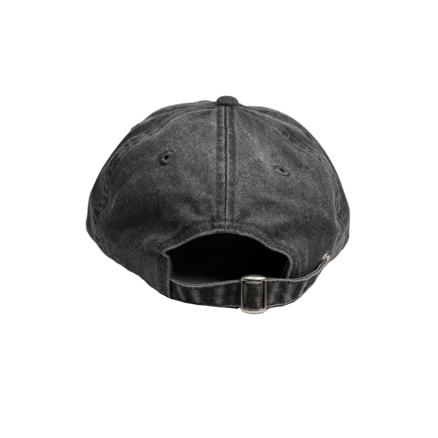 Black baseball cap on a white background