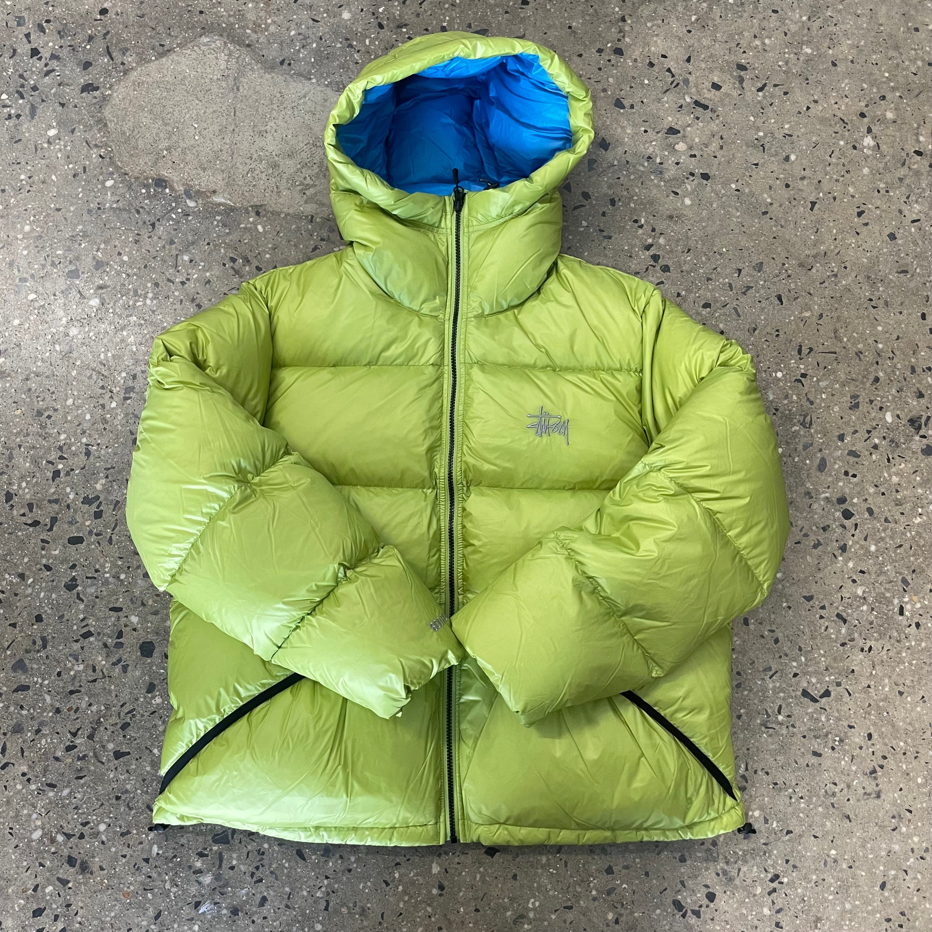 Stussy Micro Ripstop Down Parka - Lime