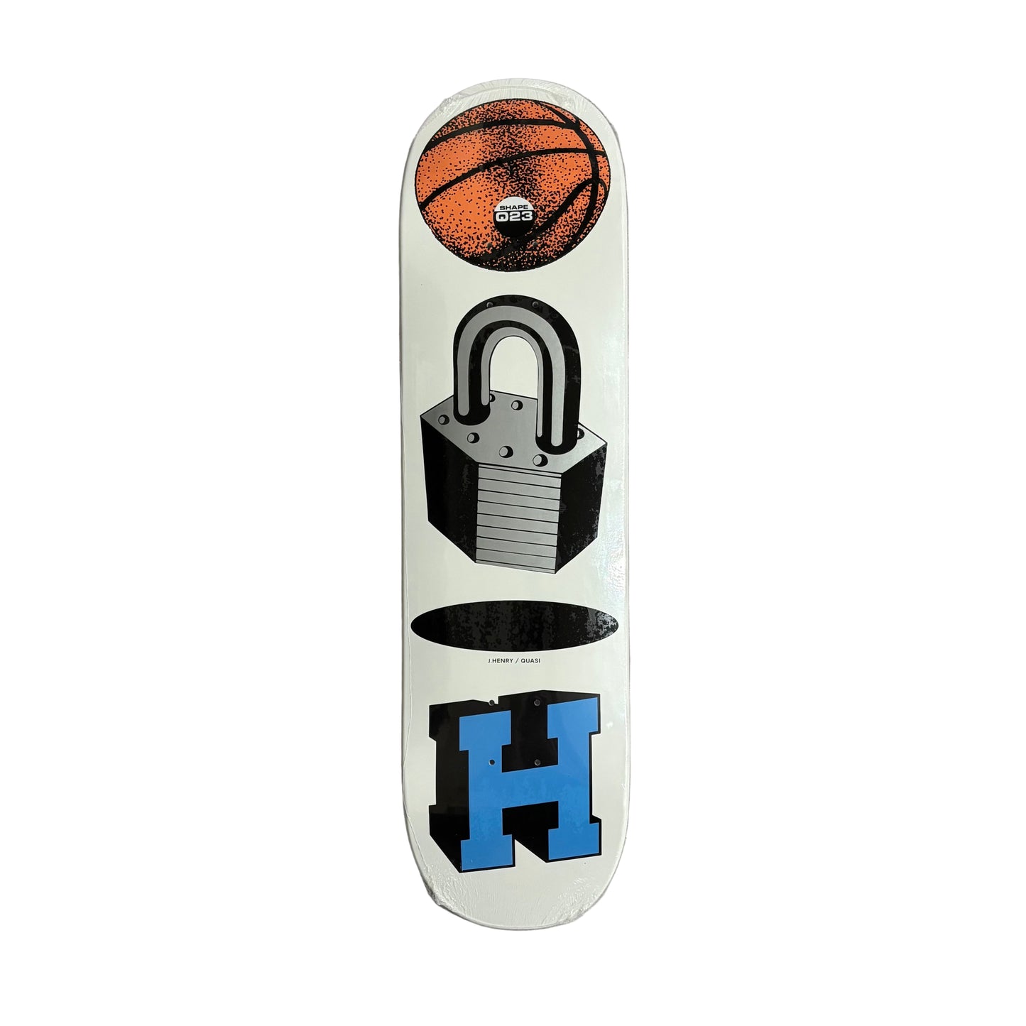 Quasi Justin Henry Locked Skateboard Deck