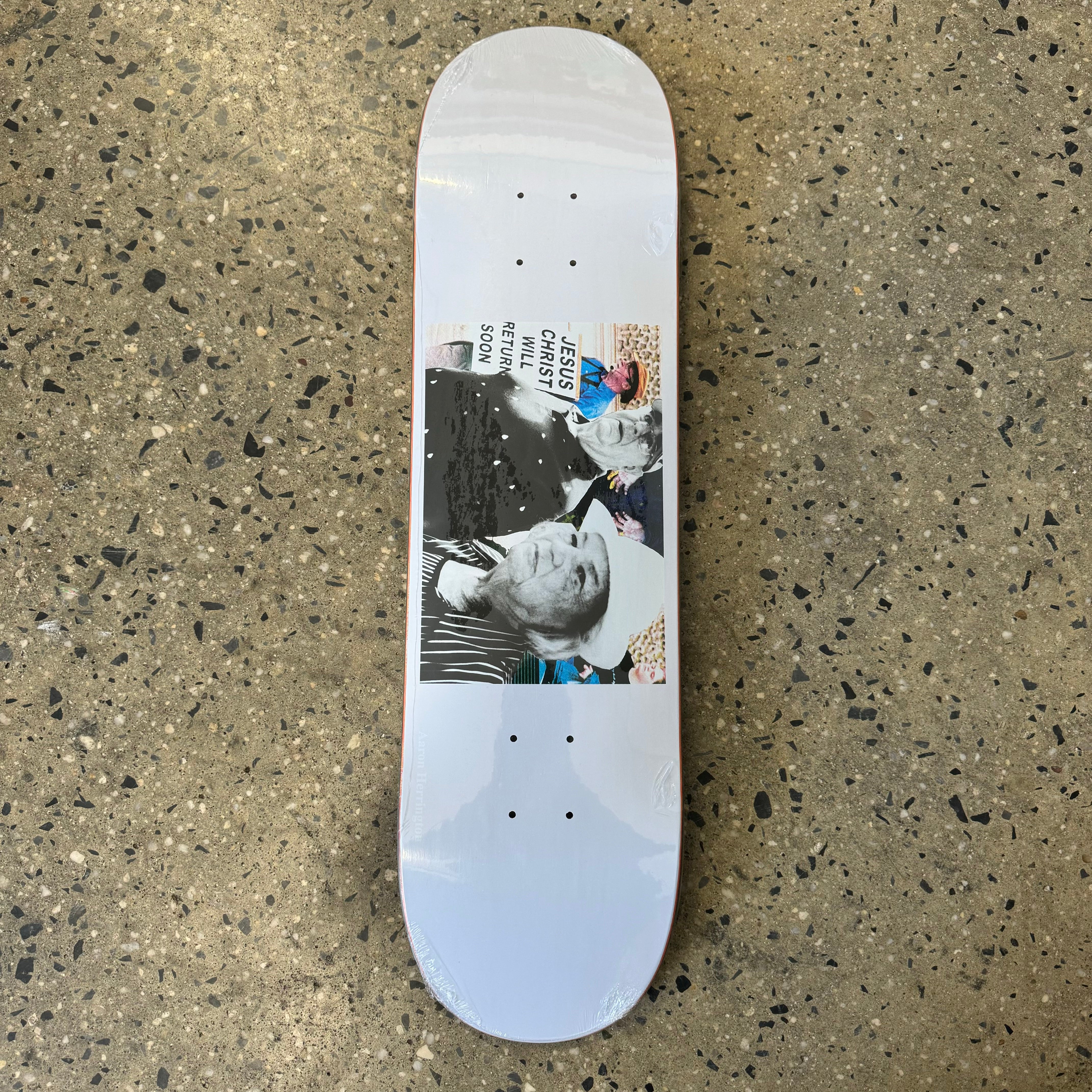 Polar Skate Co. Aaron Herrington Return Soon Skateboard Deck - Cream -  Labor Skateboard Shop