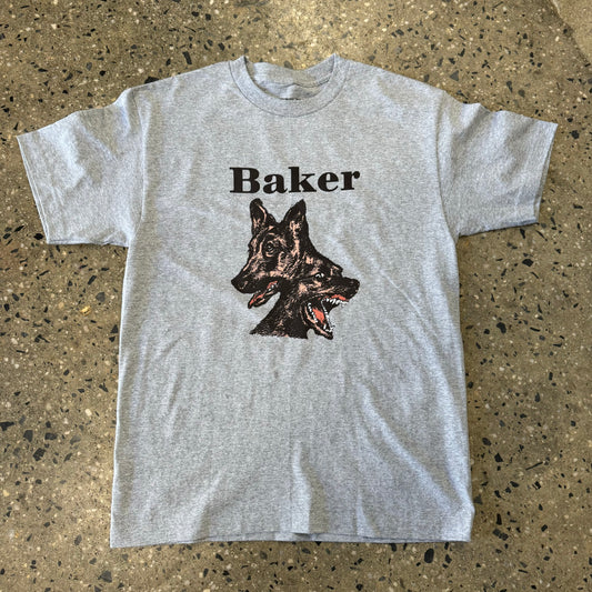 Baker Double Dog T-Shirt - Athletic Heather