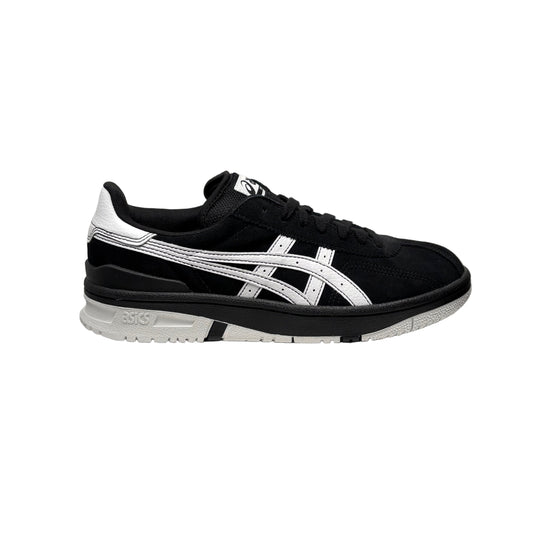 Black and white sneaker on a white background