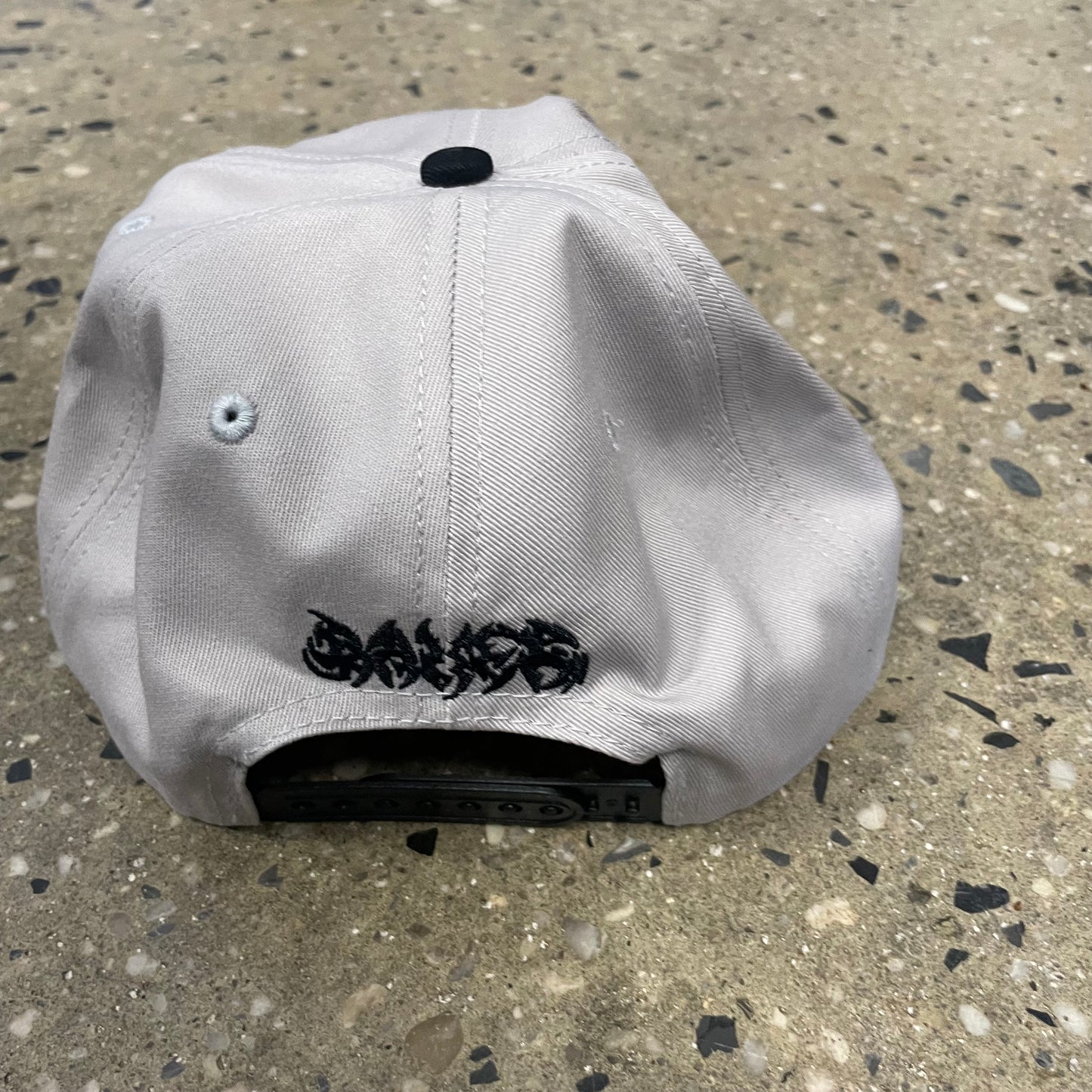 Baker Ghouls Snapback Hat - Grey/Black