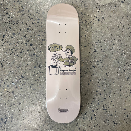 Snack Roger Krebs Recipe Skateboard Deck