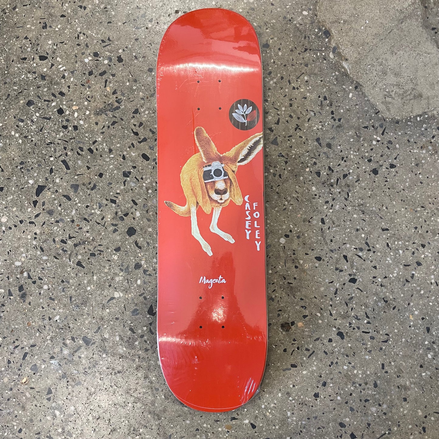 Magenta Casey Foley Kangaroo Skateboard Deck