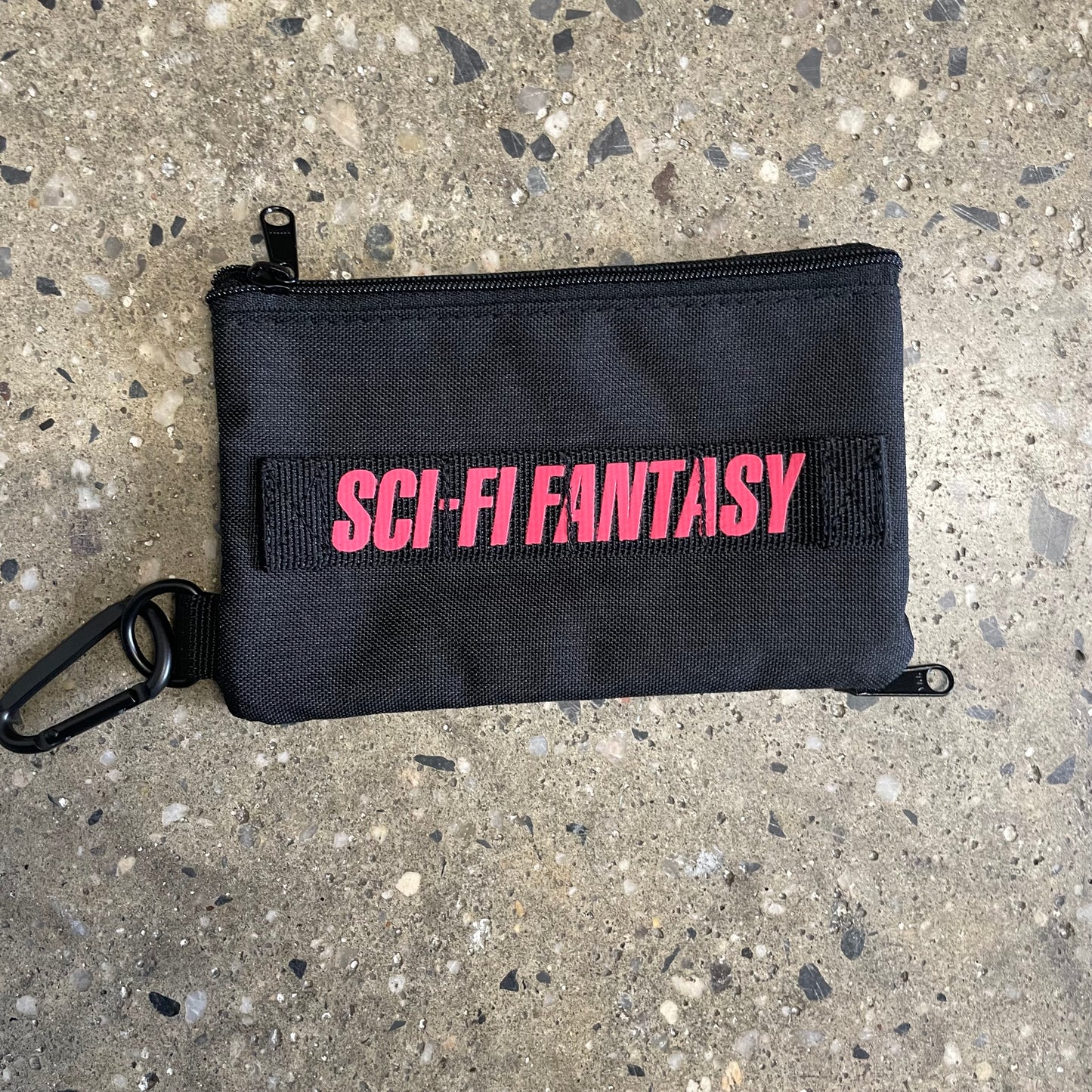 Sci-Fi Fantasy Carry All Pouch - Black