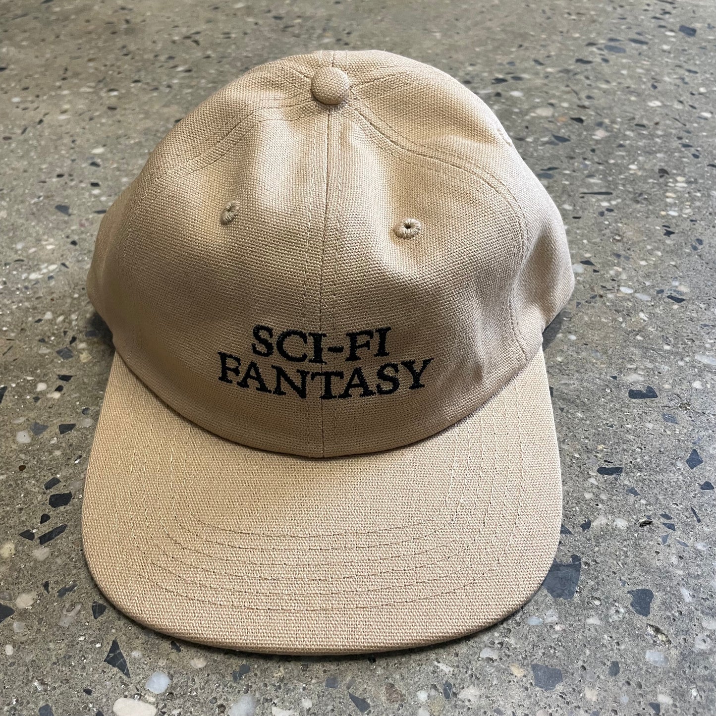 Sci-Fi Fantasy Logo Hat - Khaki