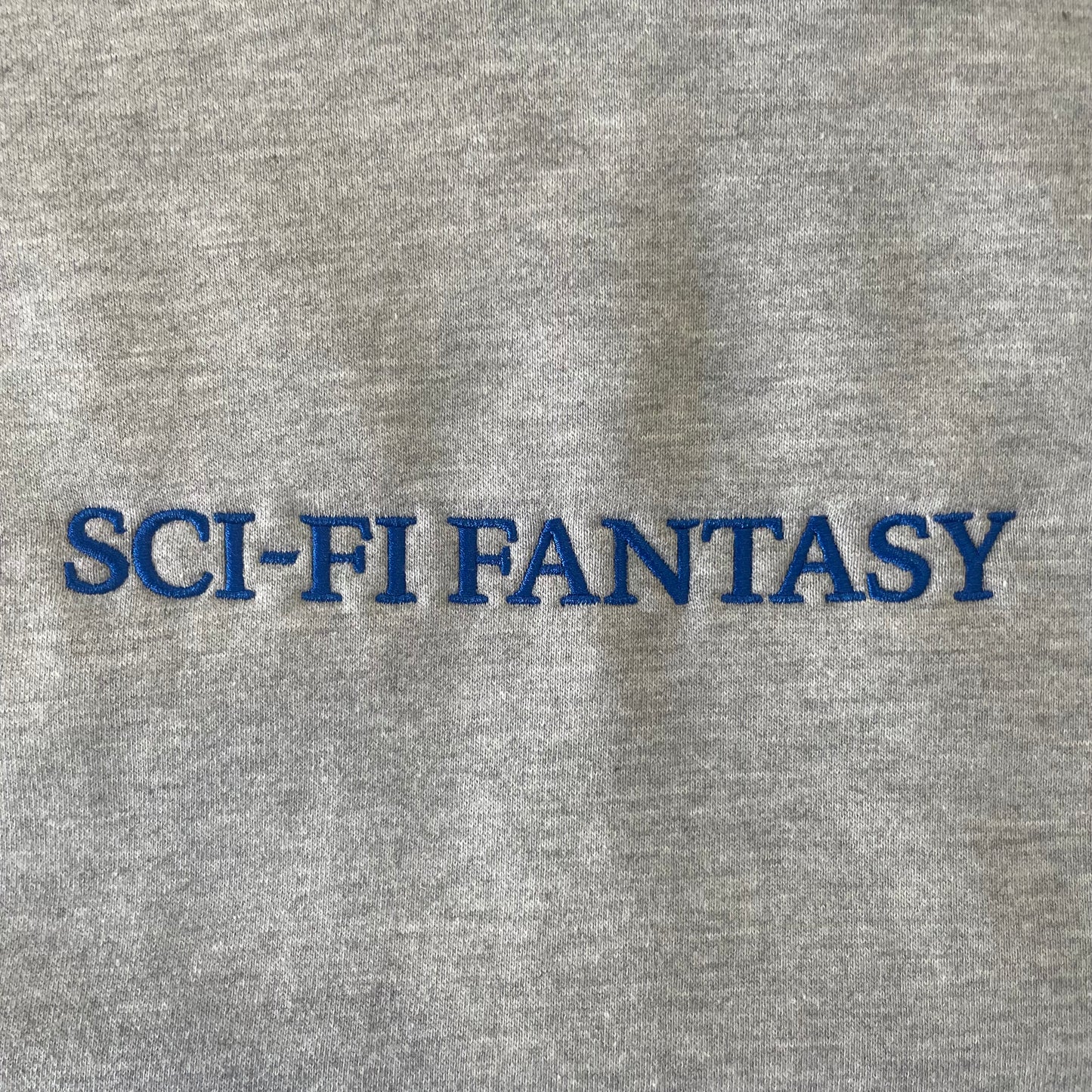 Sci-Fi Fantasy Logo Hoodie - Heather Grey