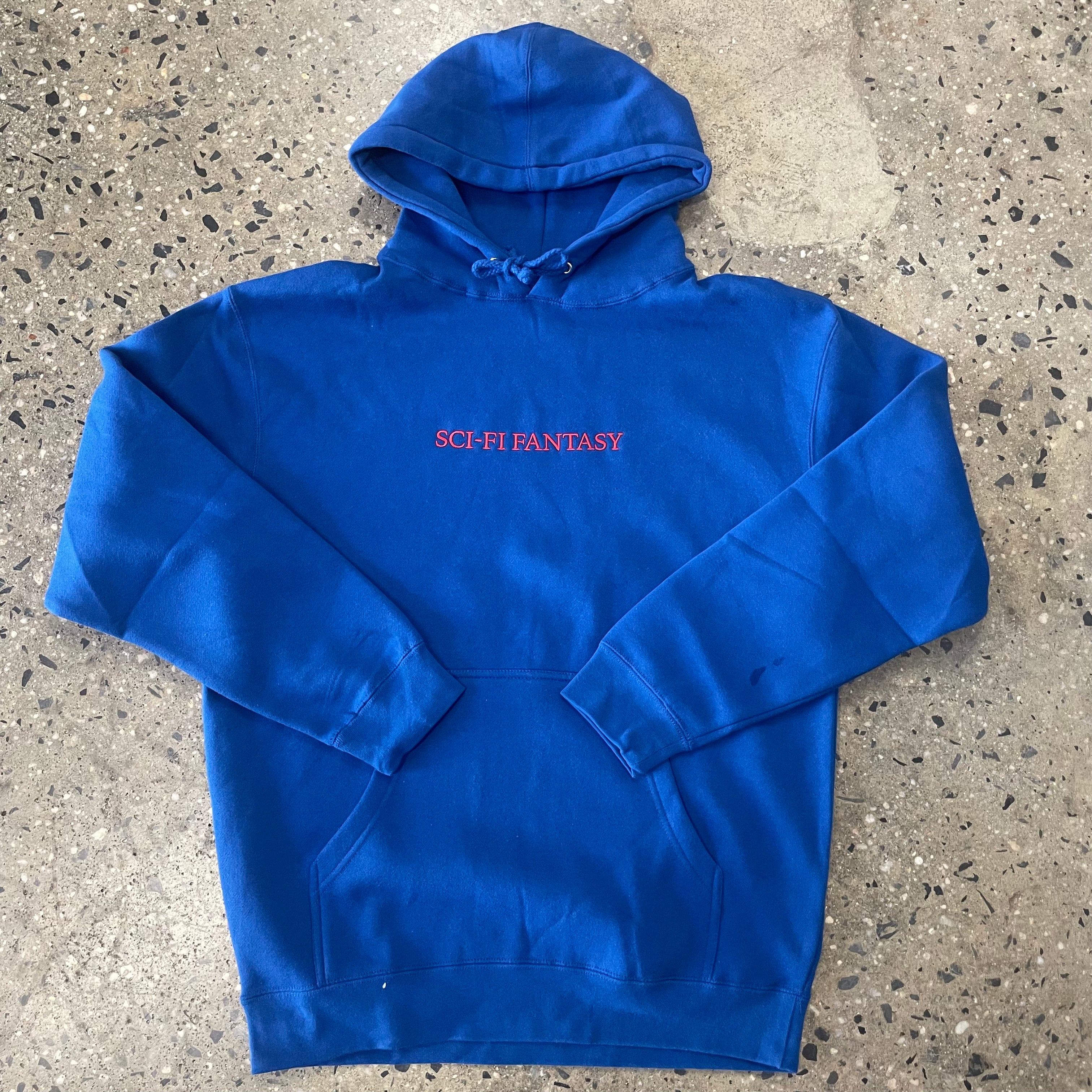 Sci-Fi Fantasy Logo Hoodie - Royal Blue