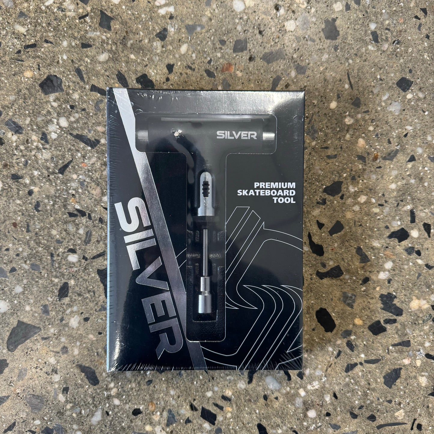 Silver Skate Tool - Black/Silver