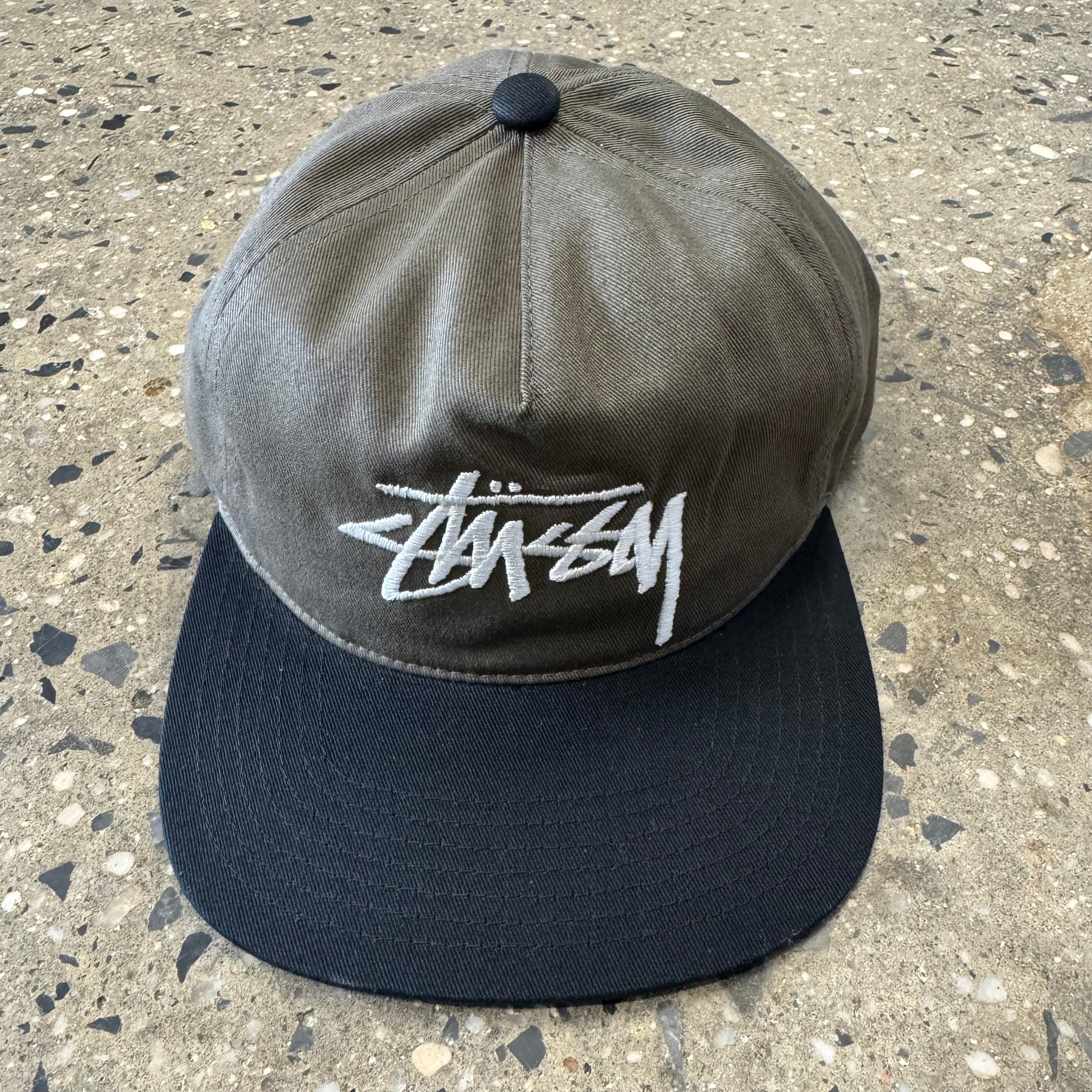 Stussy Big Stock Cap - Olive - Labor Skateboard Shop