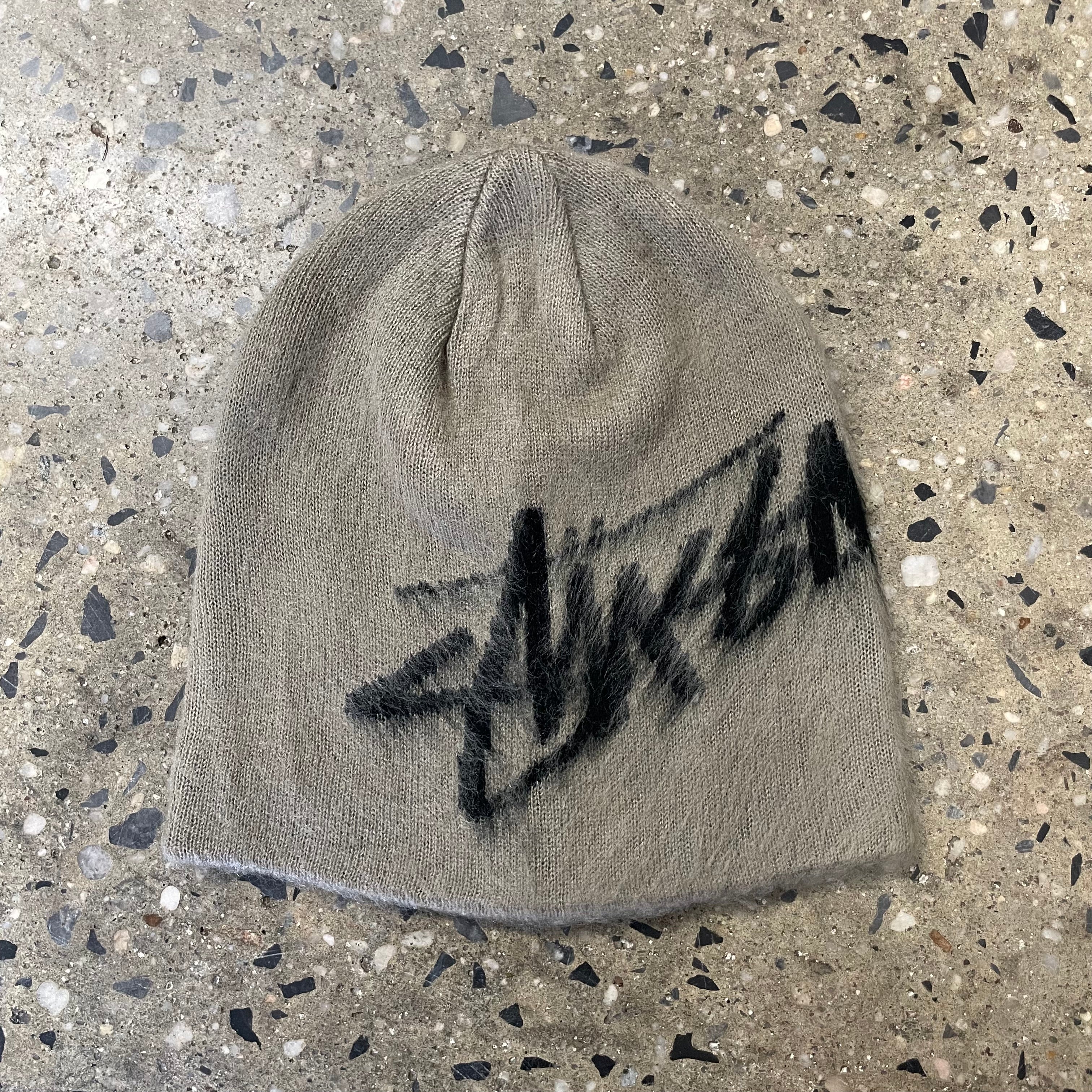 Stussy Brushed Out Stock Skull Cap - Sand - Labor Skateboard Shop