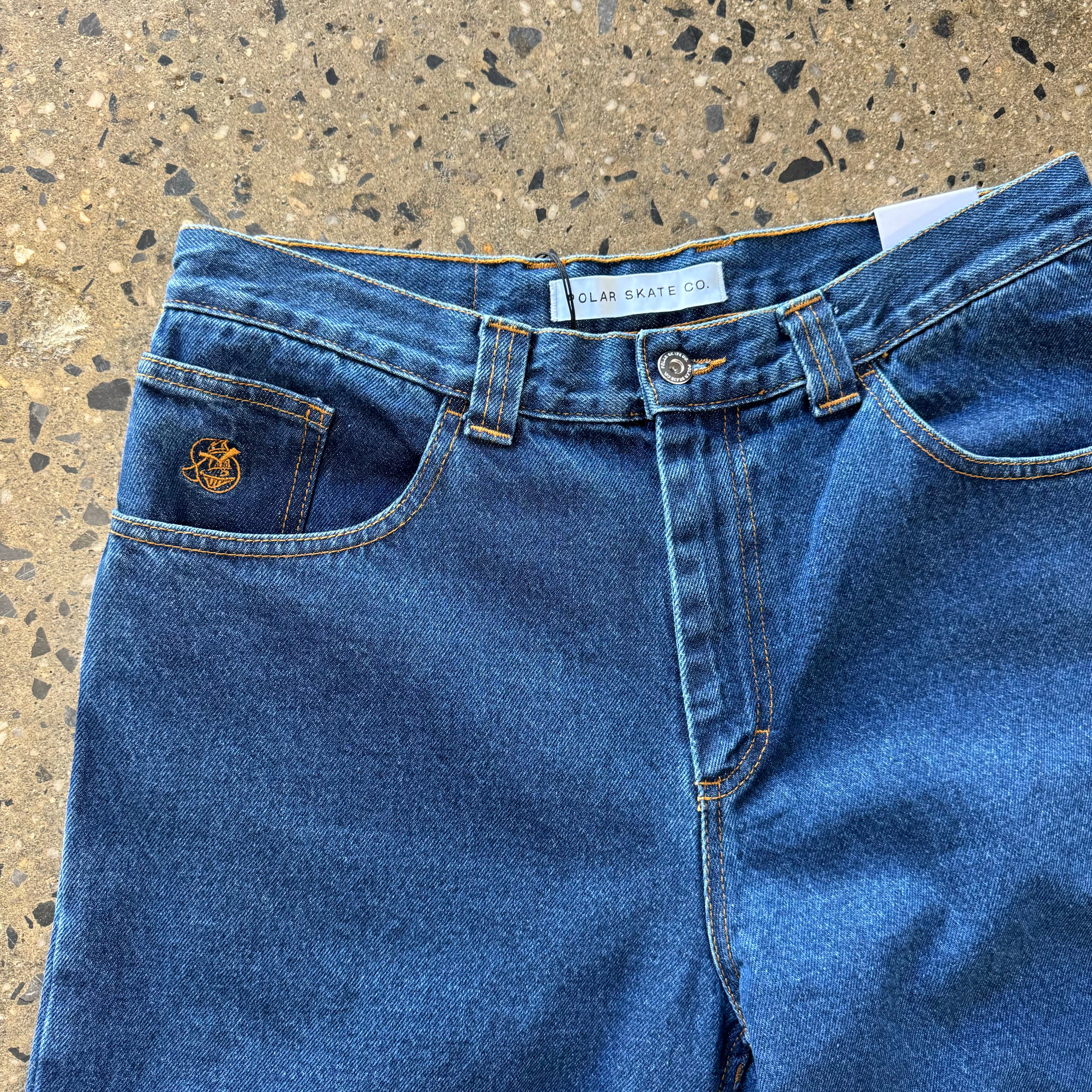 Polar Skate Co. 93 Denim - Dark Blue