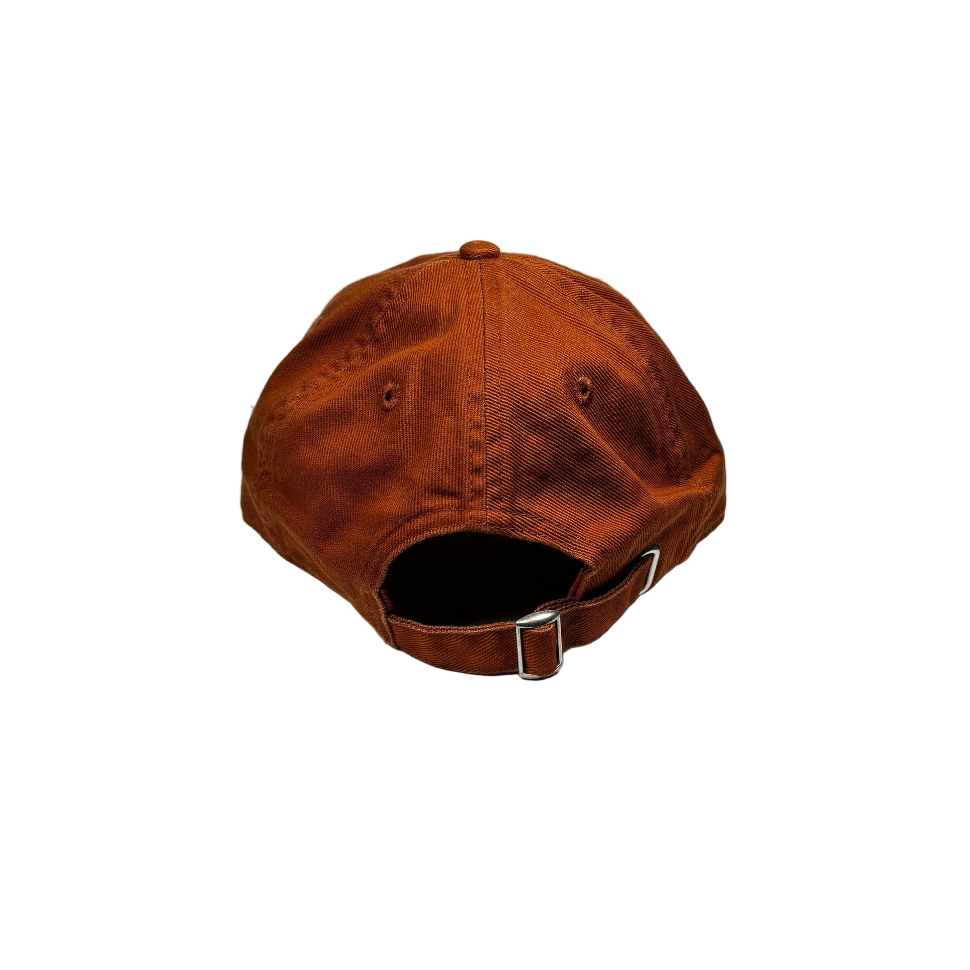 Brown cap on a white background