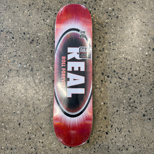 Real Oval Eclipse True Fit Skateboard Deck - 8.06