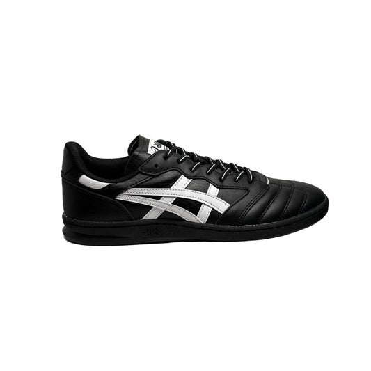 Black and white sneaker on a white background