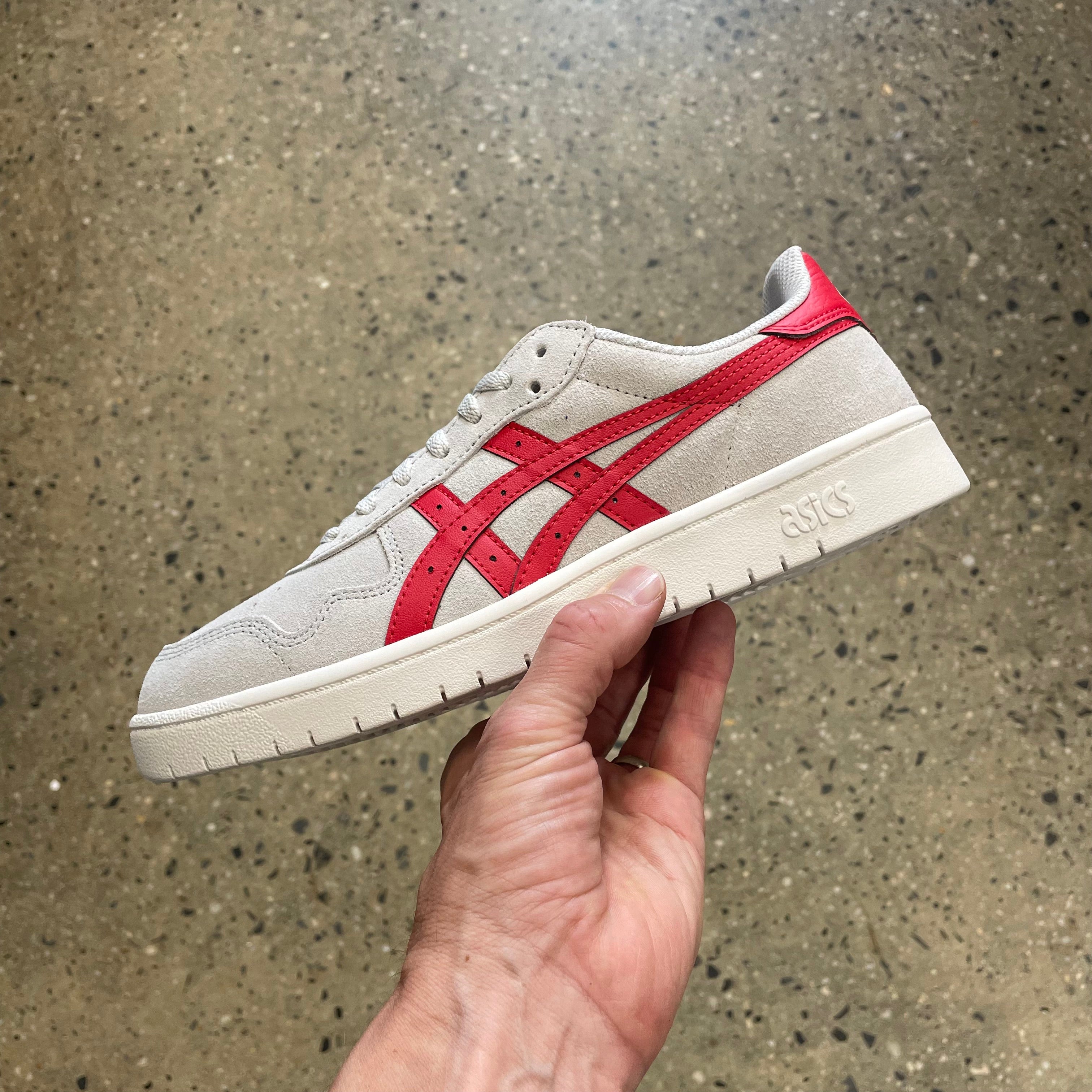 Asics Japan Pro - Cloud Grey/Classic Red