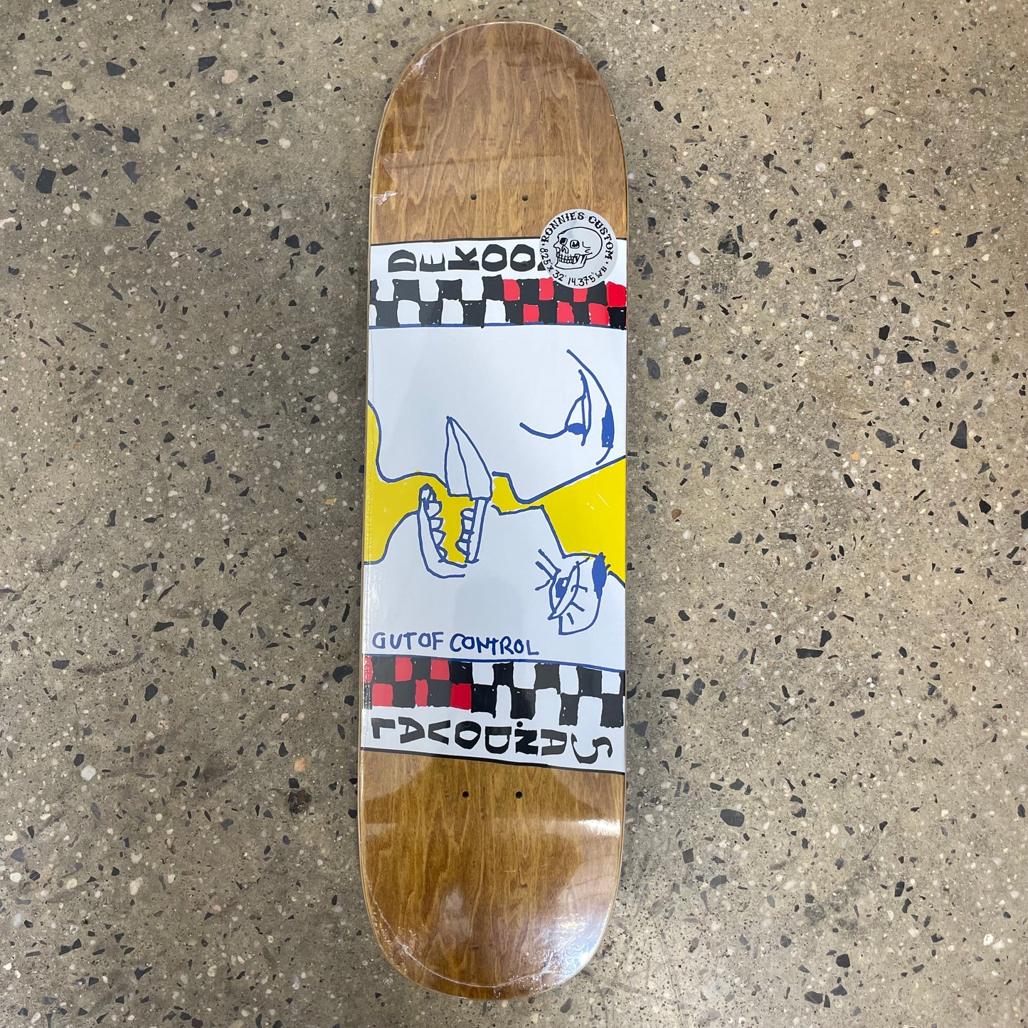 Krooked Ronnie Sandoval Control Skateboard Deck