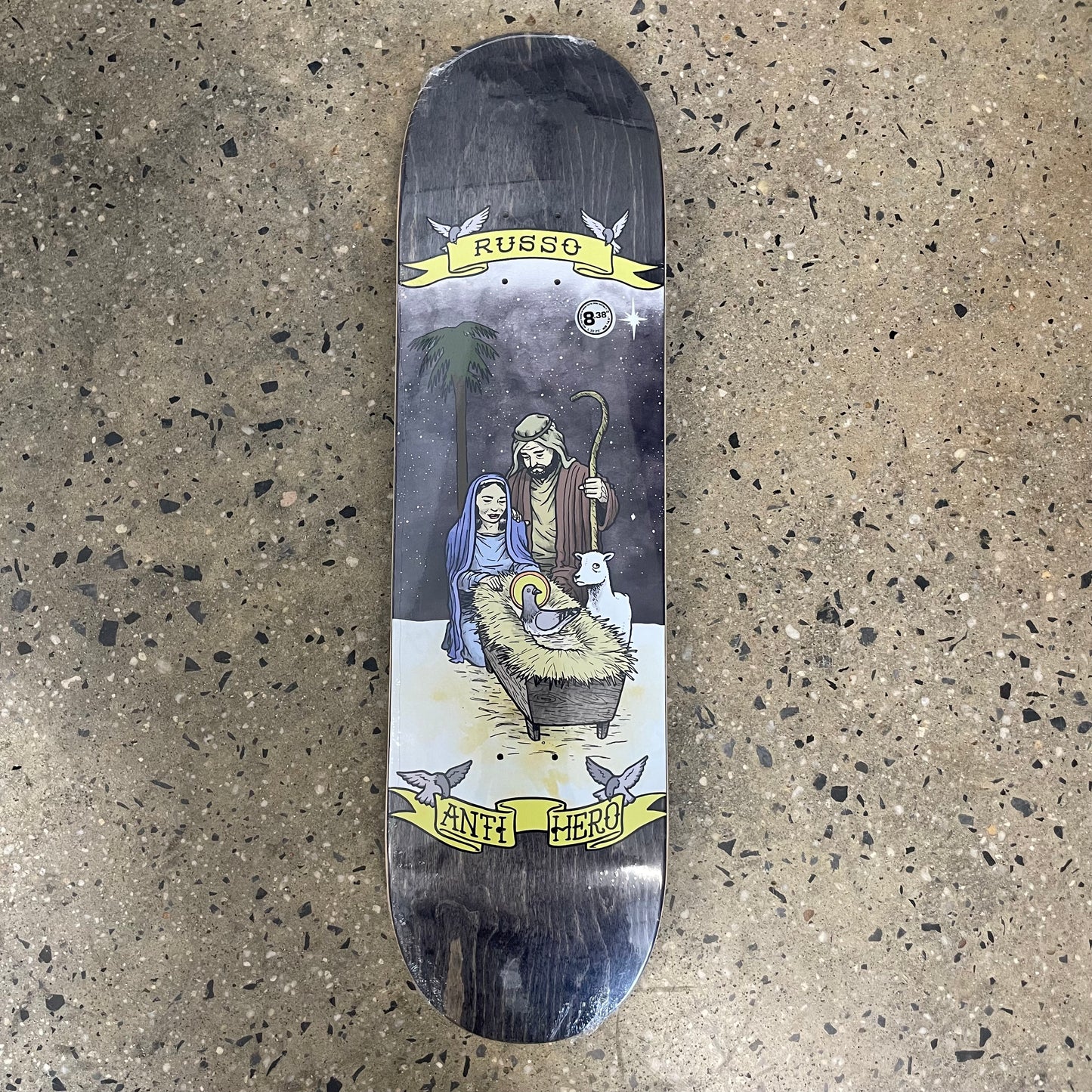 Antihero Robbie Russo Pigeon Religion Skateboard Deck