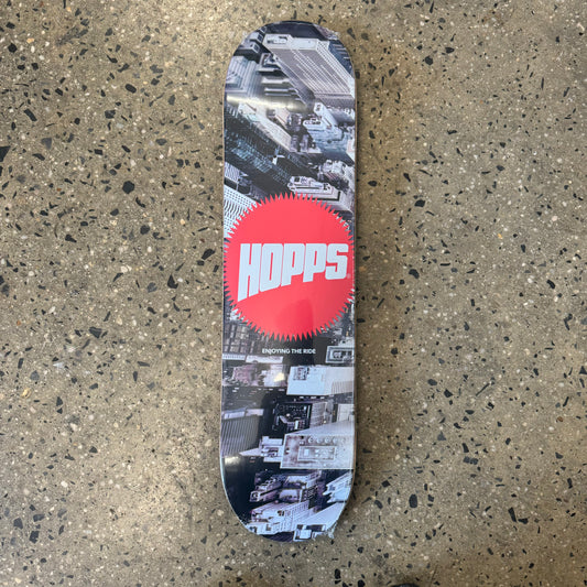 Hopps Sun Logo Midtown Skateboard Deck