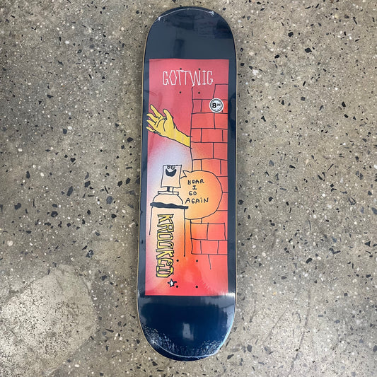 Krooked Matt Gottwig Aerosol Skateboard Deck