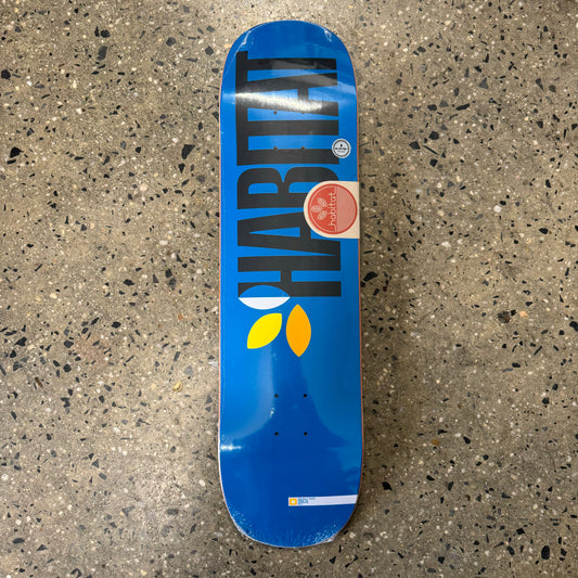 Habitat Apex Bold Twin Tail Skateboard Deck - Blue
