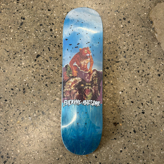 Fucking Awesome Aidan Mackey Cheetah Man Skateboard Deck