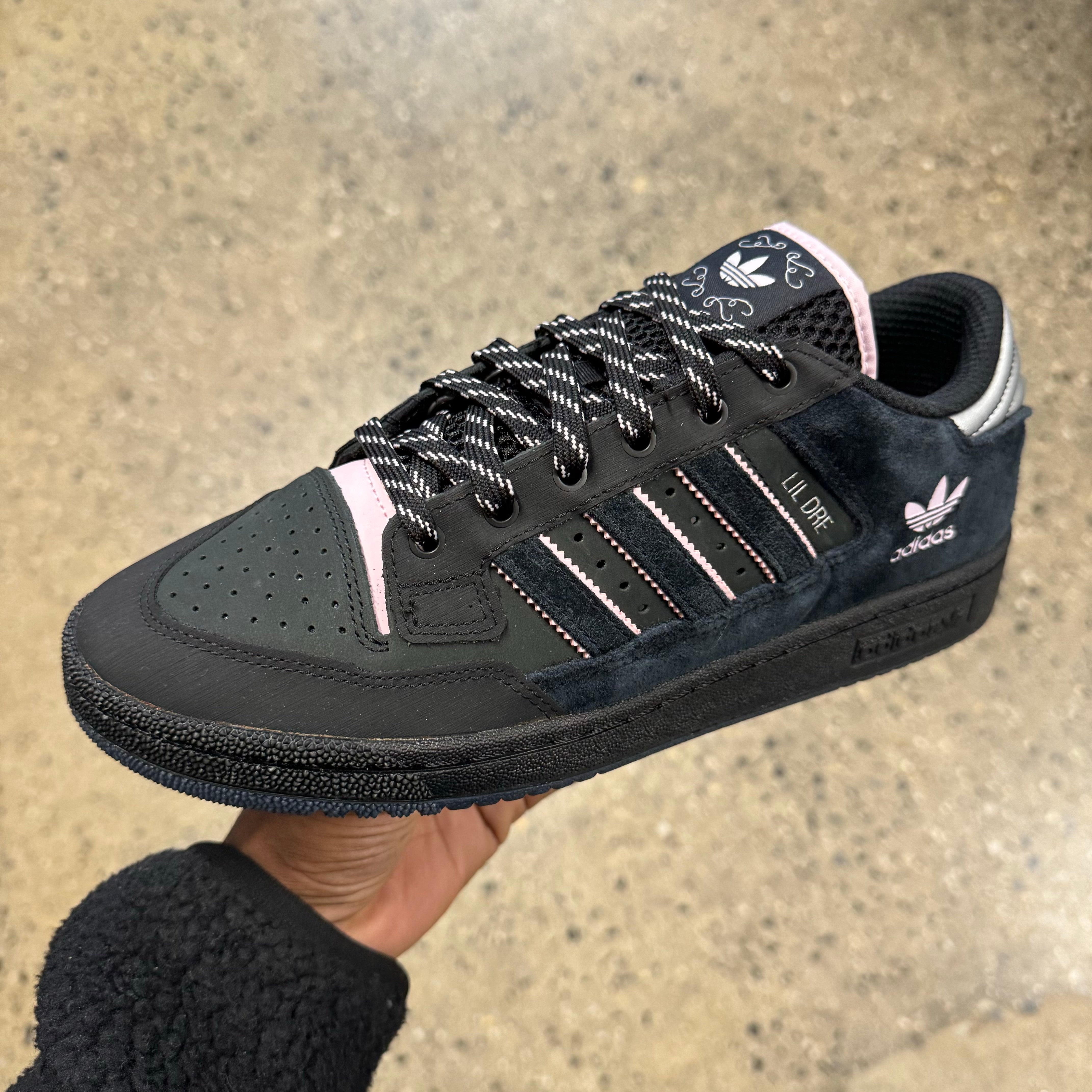 Adidas Centennial 85 Low ADV x Lil Dre Black Pink Labor Skateboard Shop