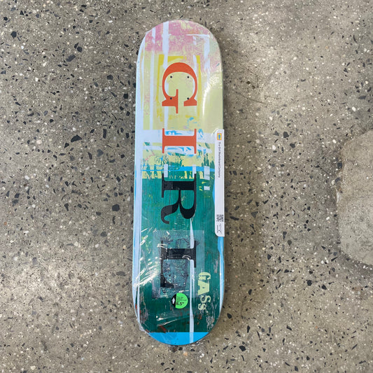 Girl Griffin Gass Letterpress Skateboard Deck