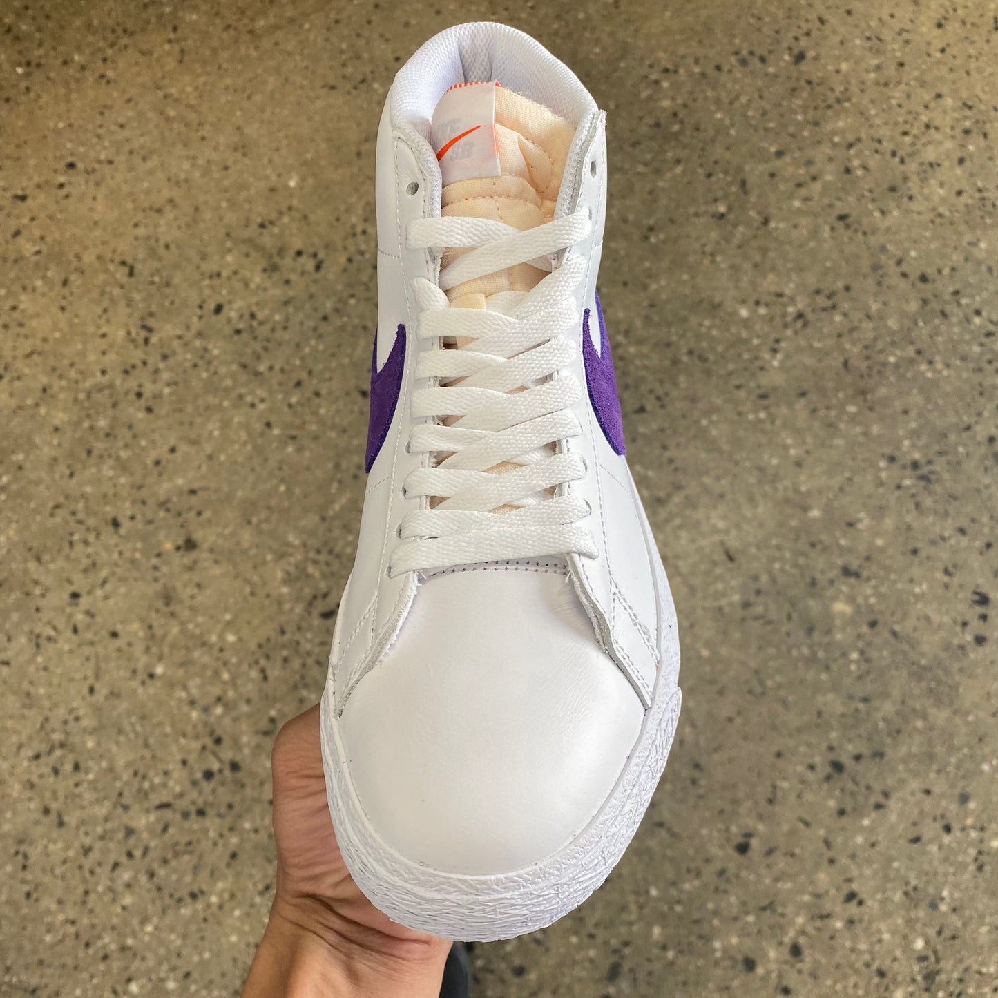 Nike SB Zoom Blazer Mid - Court Purple - White - Gum Light Brown