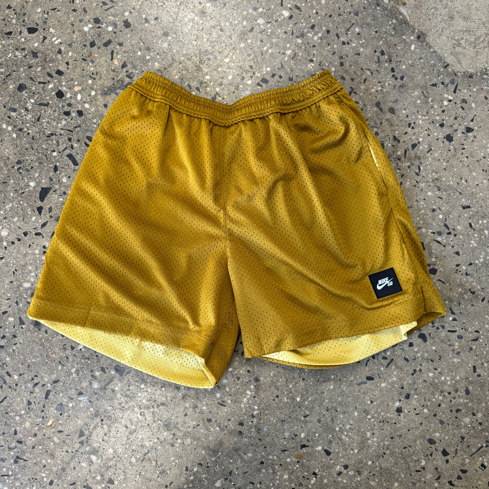 gold shorts