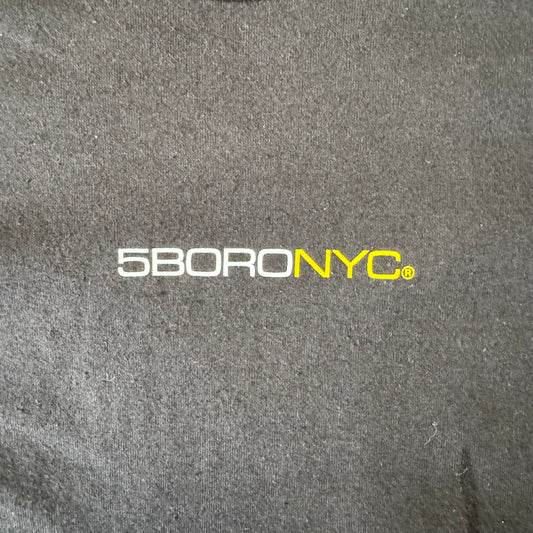 5boro EST. 1996 T-Shirt - Black/Yellow