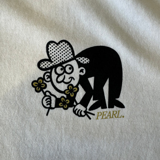 Pearl Pick Flowers T-Shirt - White
