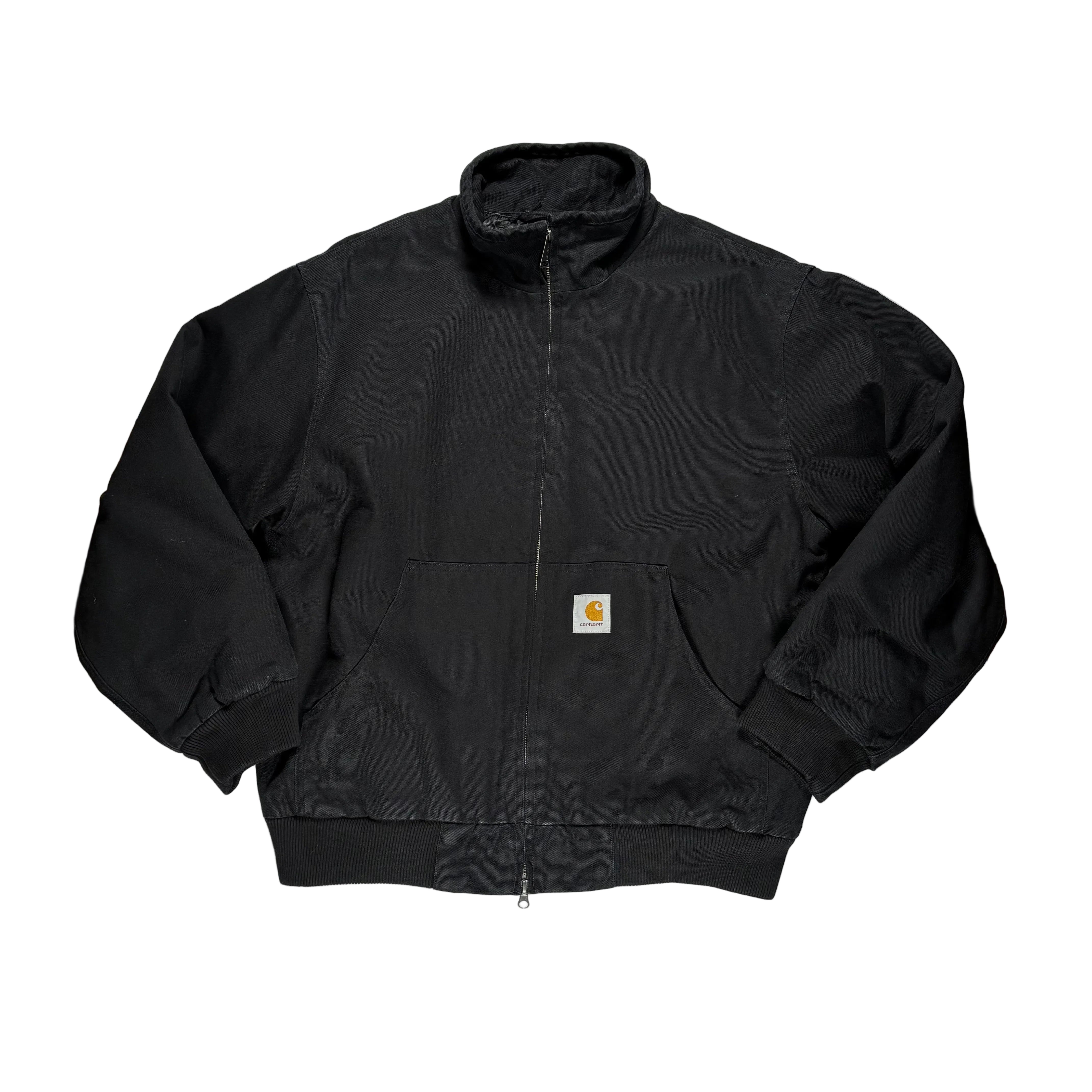 Carhartt 80s ベロア ジップブルゾン ジャケット ブラック XL Carhartt WIP Ravon Jacket - Black Heavy Stone Wash – Labor