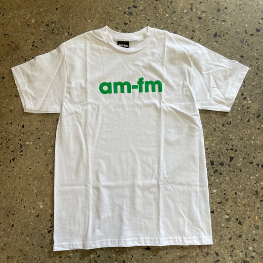 AM-FM Logo T-Shirt - White