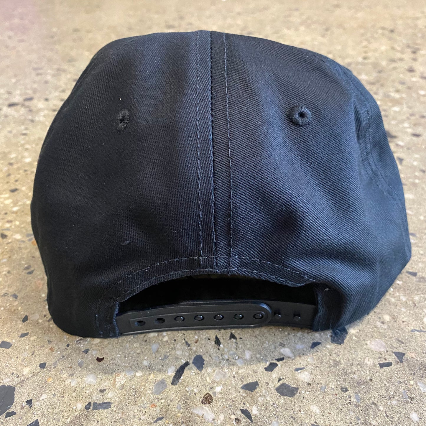 Thrasher Brick Snapback Hat - Black