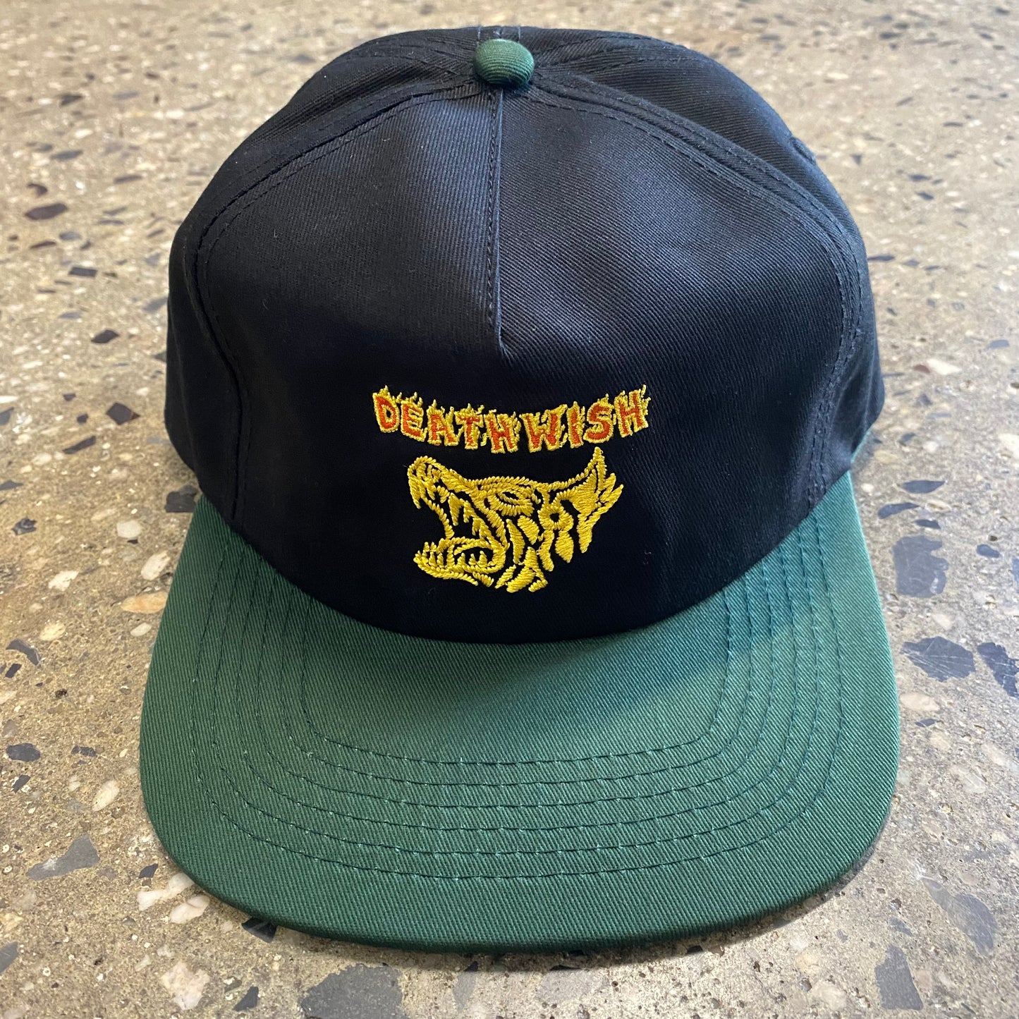 Deathwish Man's Best Friend Snapback Hat - Black