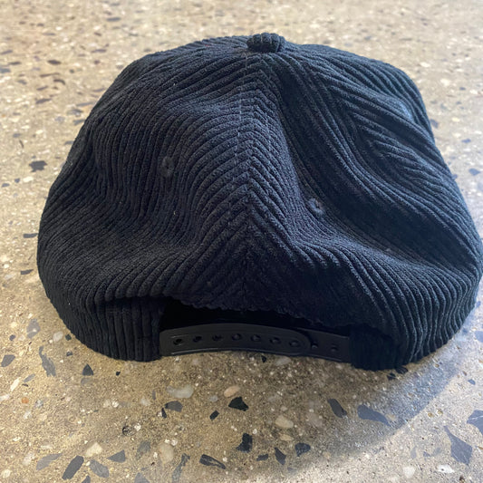 Baker Olde Corduroy Snapback Hat - Black