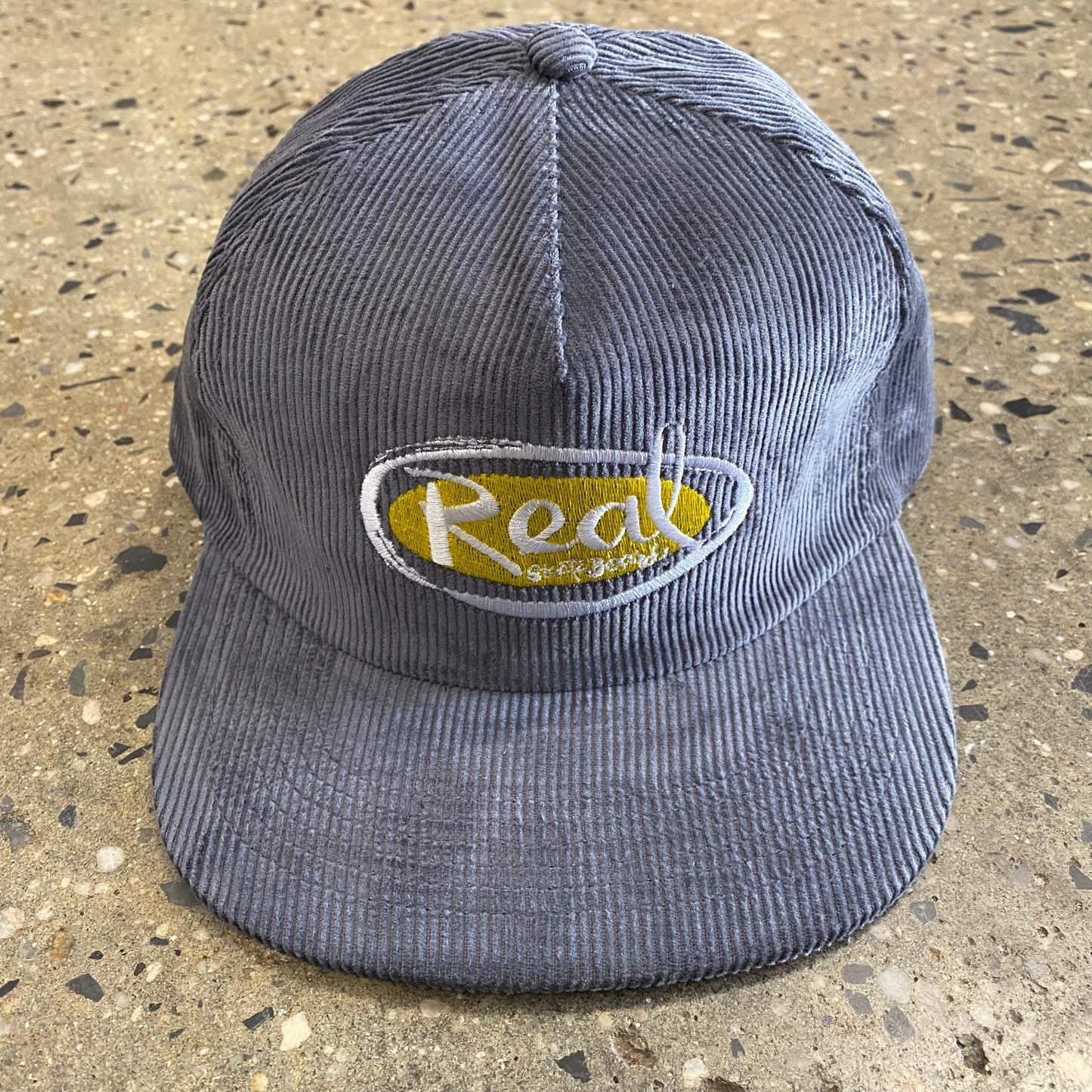 Real Natas Oval Snapback Hat - Grey