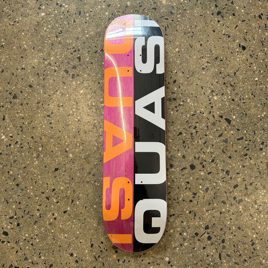 Quasi Big Corp. Skateboard Deck - Pink
