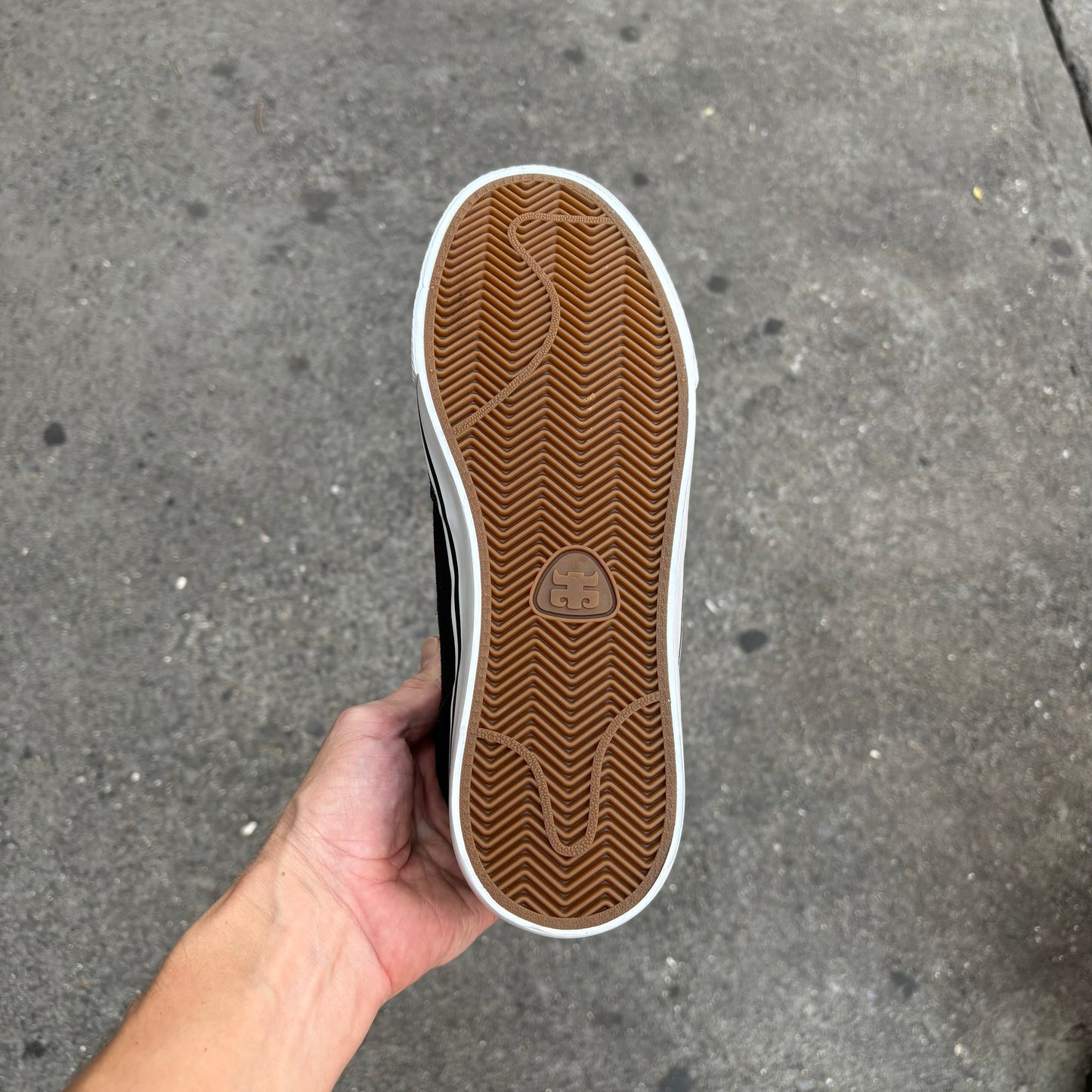 view of outsole on kenny reed pro model