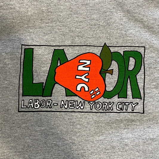 Labor Apple Tip T-Shirt - Heather Grey