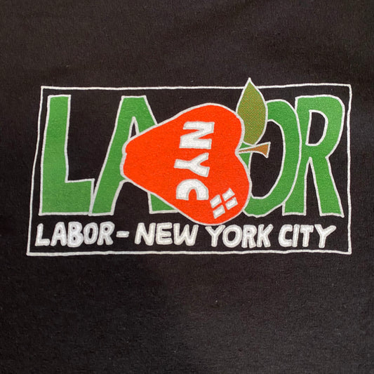 Labor Apple Tip T-Shirt - Black