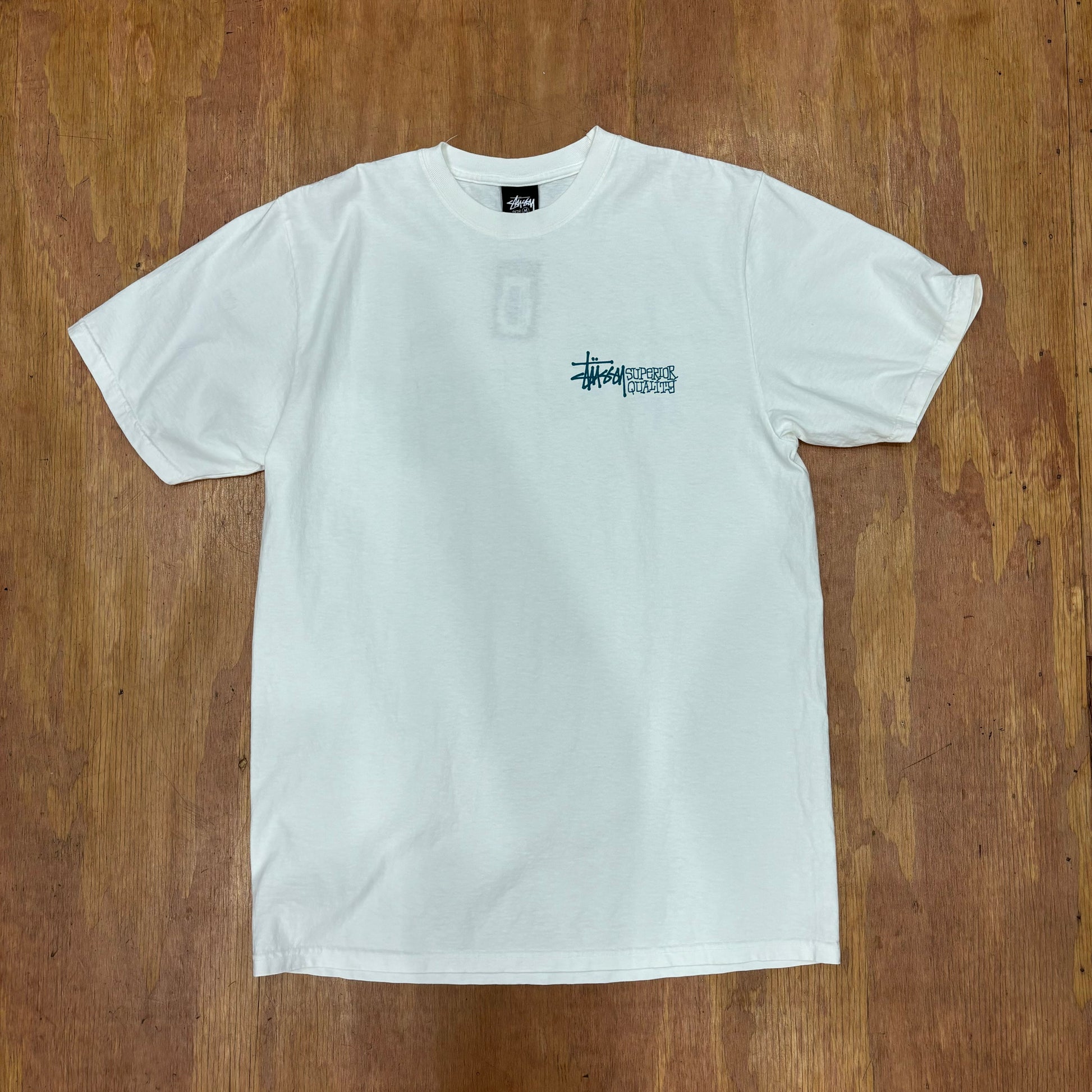 left chest graphic tee logo