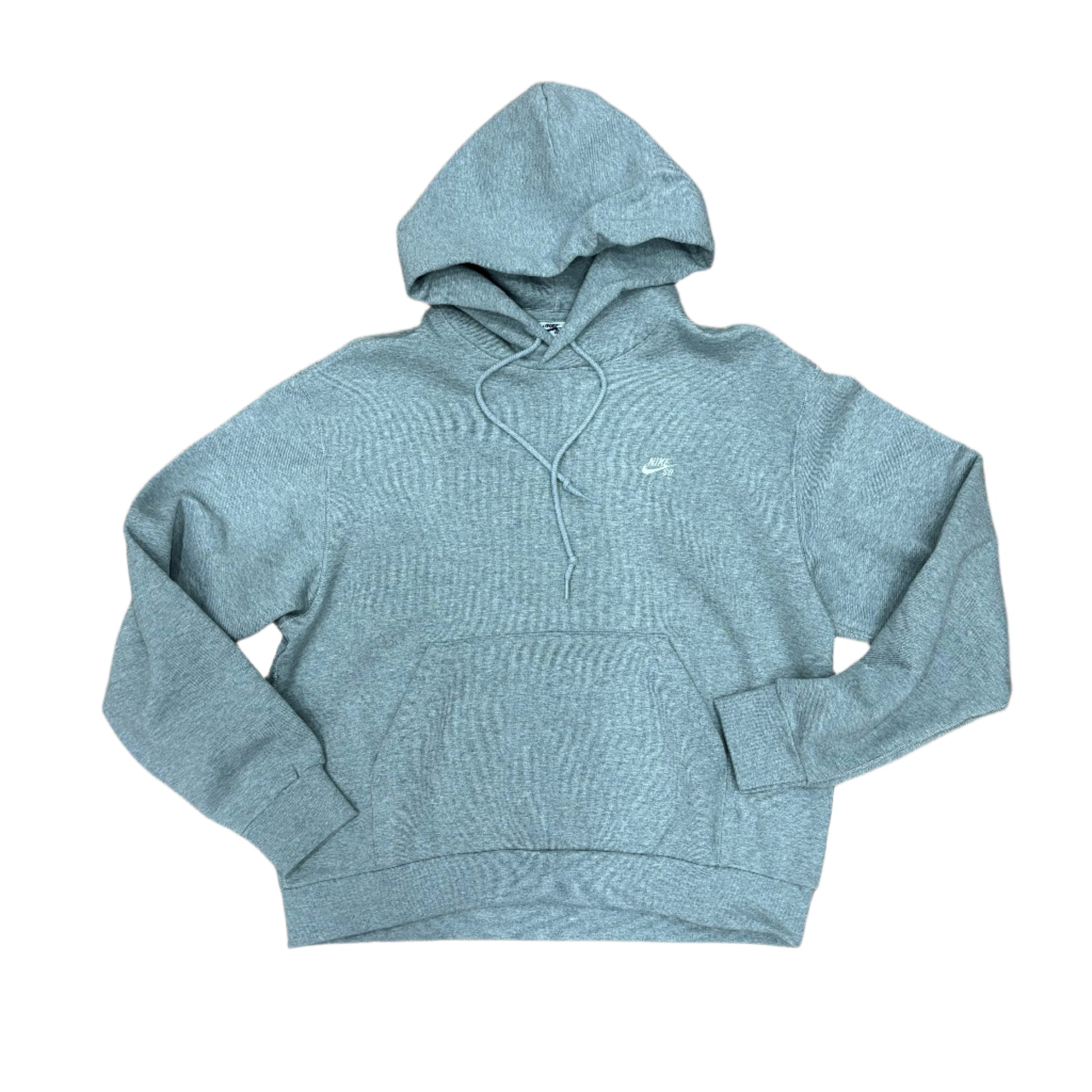 Nike SB Essentials Logo Hooded Sweatshirt Heather Grey – Labor