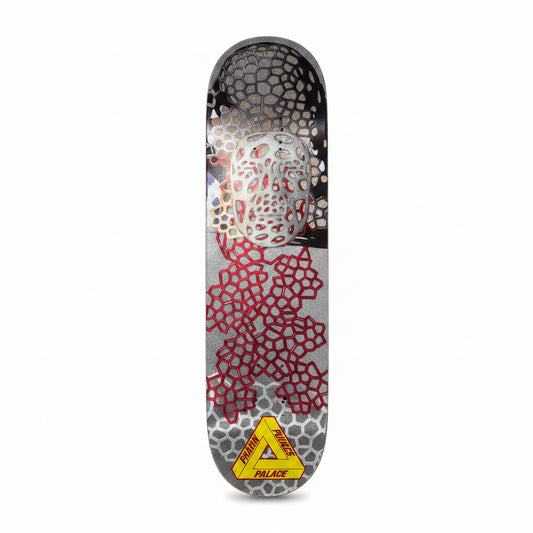 sculpture looking graphic on skateboard deck