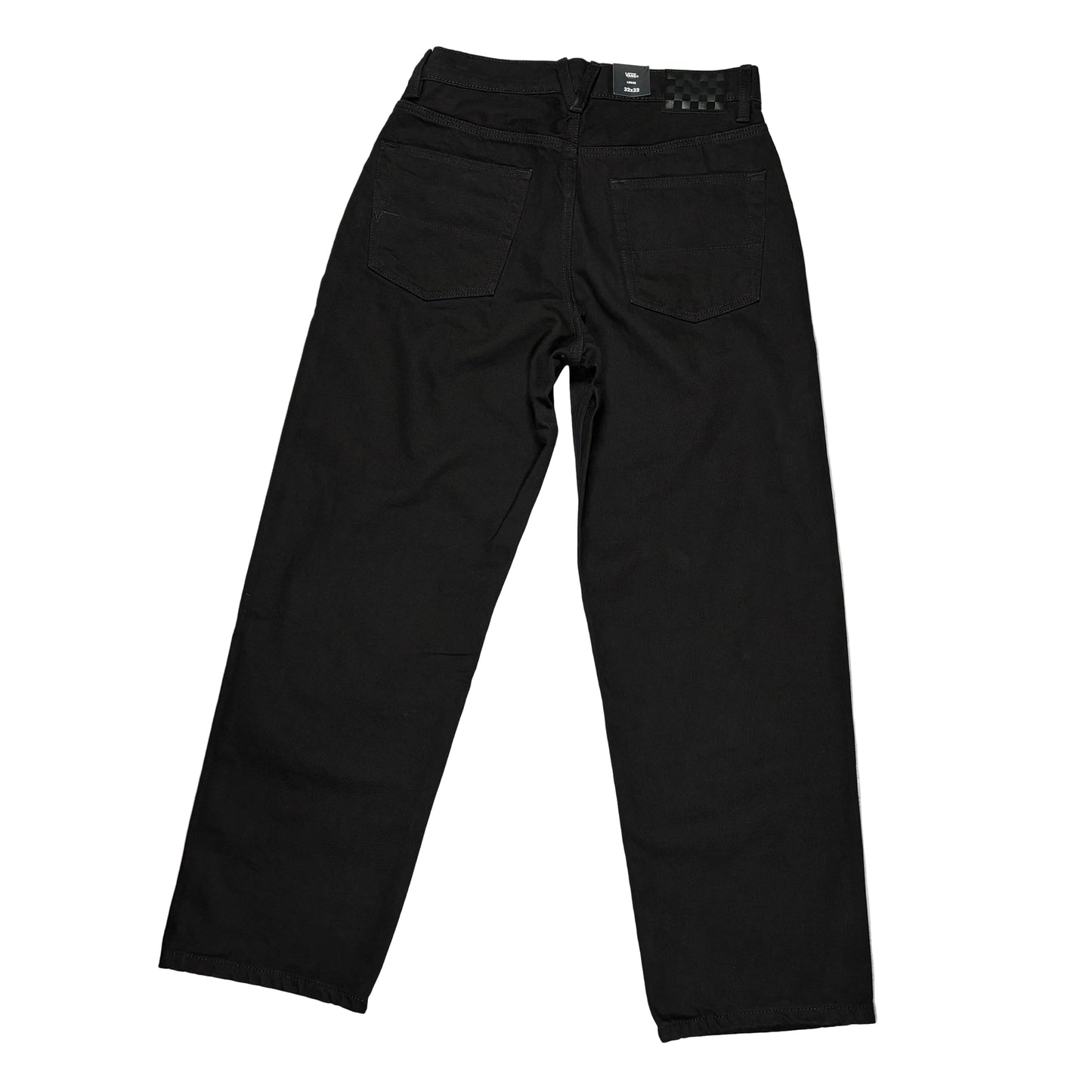 Black pants on a white background
